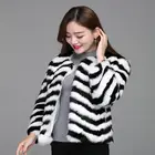 Fur Coat Rabbit Furfur Factory Direct Sale With Thick Warm Cardigan Fur Coat Rabbit Fur Coat Real Rabbit