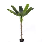 Artificial banana tree bonsai plant banana leaf tree indoor outdoor decorative tree
