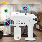1200w Portable Electrostatic Sprayer Blue White Light Special Disinfection Nano Atomizer Sanitizer Machine Fogger Sprayer