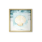 Cheap big low price picture frame artwork 3D Sea star and shelle abstract painting on canvas