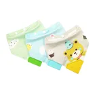 Amazon Hot Sale Printed Pattern Bandana Baby Cotton Bib With Adjustable Snaps