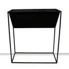 Plant Pot and Stand Rustic Metal Iron Wire Standing Flower Rack Holder for Garden