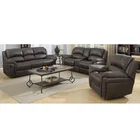Top quality home furniture leather electric recliner sofa 3 2 1