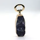 Wedding Gifts Apis lazuli Natural Crystal Quartz Metal Wine Bottle Opener