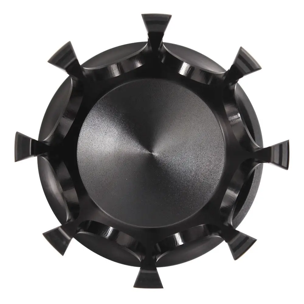 Motorcycle Front Axle Nut Covers Bolt Cap Chrome Black Crown Aluminum For Harley Sportster XL883 XL1200 Dyna Touring V-Rod CVO
