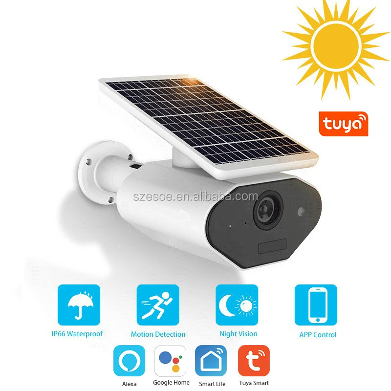 solar cctv wireless camera