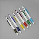 YQ0255 promotional ball pen multi colour with custom logo ballpoint 4 in 1 pen