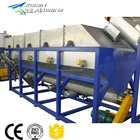 automatic washing crusher recycling line of pet bottles flakes