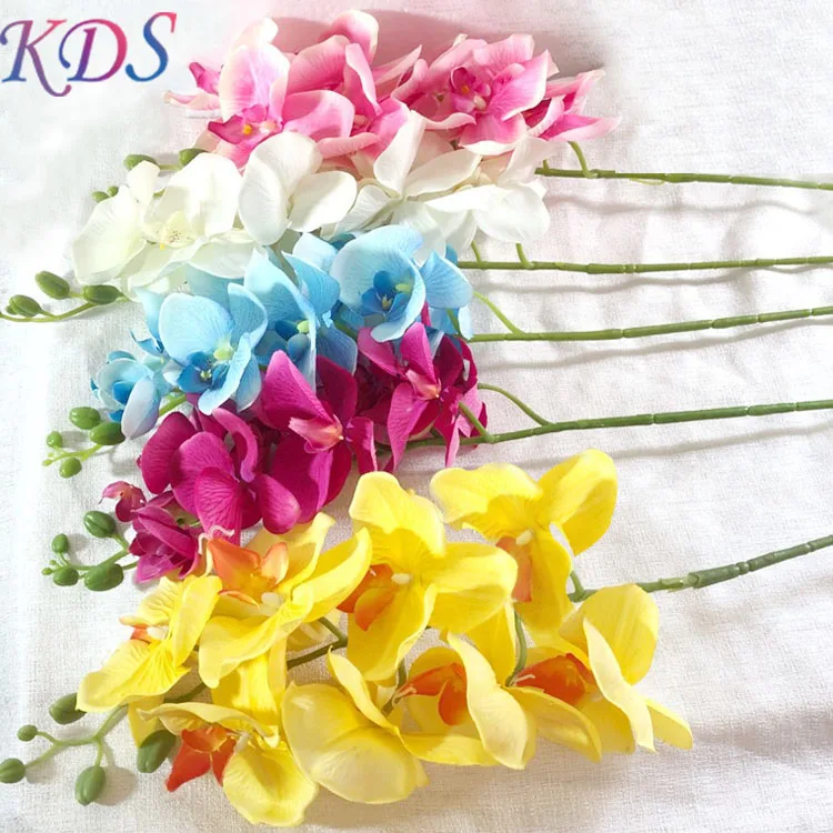 artificial silk orchids