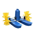 Futan 220V/380V750W 2 impeller 50Hz Electric Acceptable price waterwheel aerator shrimp pond aerator