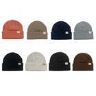 China beanie hat wholesale custom winter warm knit hats for men Skullcap Sailor Cap