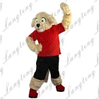 692 Animal Costume Adult Sport Beige Dog Funny Fursuit