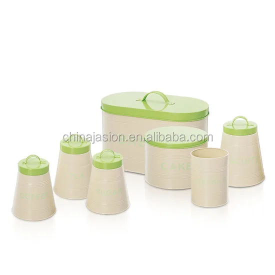 m&s tea coffee sugar canisters