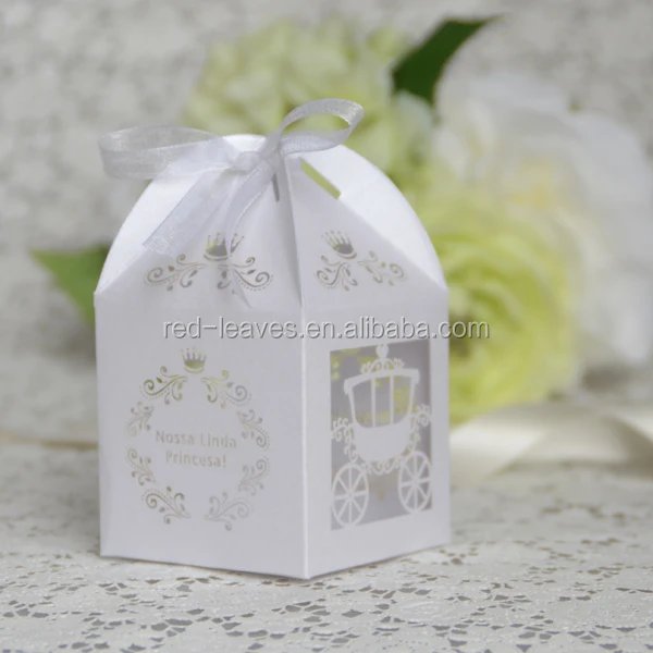 & gifts  product name: fancy laser cut favor box wedding candy
