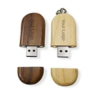 Wooden Customized LOGO USB 2.0 Pen Drive Memory Flash Stick 8GB 500GB Pendrive