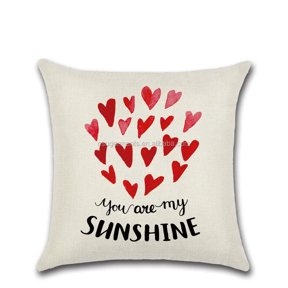 name  vintage red truck throw pillow case  valentines cushion