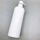 Easy open plastic pett shampoo bottle with pump