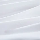 wholesale soft woven white 100 cotton satin hotel bedding fabric