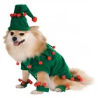 Christmas pet clothes dog fairy dress Christmas tree cosplay for festival funny cute pet decoration clothes