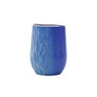 Provided Wine Factory Provided Vacuum Insulated 12oz Stemless Stainless Steel Wine Glasses Mugs Cups Wine Tumbler