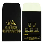 Graphic Customization Envelope Custom Black Shatter Labels Gold Foil Coin Envelope 2.25x3.5 Inch