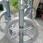 Block Pulley Block 822mm Large Diameter Wheels Sheaves Bundled Wire Conductor Pulley Stringing Block
