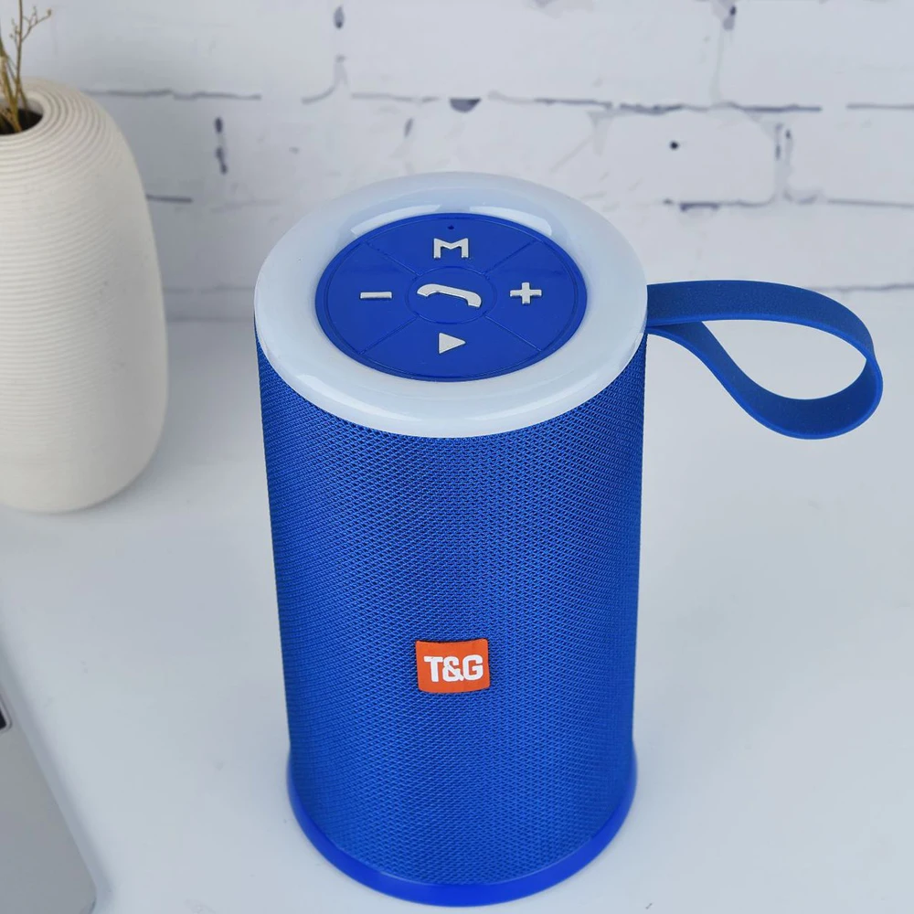 2019 New TG512 Bluetooth Speaker Portable wireless Colorful LED Light stereo subwoofer speaker Wireless Loudspeaker - ANKUX.COM