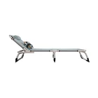 Adjustable easy set-Up army camping foldable metal folding camp bed military folding camping bed beds