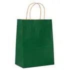 Offset Printing New Type of Custom Printed Brown Kraft Shopping Paper Bag with Handles