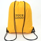 Hot sale original factory cheap bag drawstring polyester custom promotional shoes bags