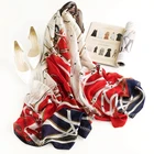 Low Price Women Printing 100% Pure Silk fabric Scarf