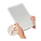 Wholesale Custom Rechargeable Battery Dimmable Mini LED Lighted Makeup Mirror