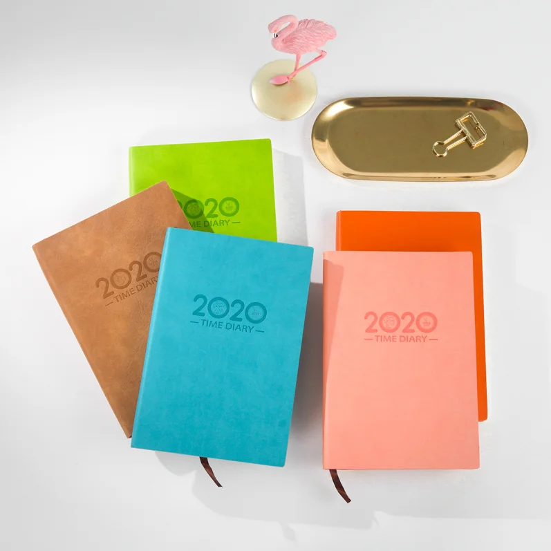 hardback a5 journal planner notebook with string/ band/ ribbon