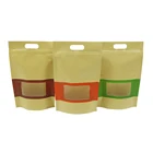 Packaging Pouch Food Pouch Bag Packaging Bags 250g 500g Flat Bottom Food Packaging Pouch Plastic Packaging Bag