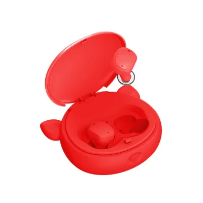 Cat Ear TWS-V18 Wireless Bluetooth 5.0 Earphone Sports Sweatproof Wireless Charge Headphone Touch Portable Earbuds - ANKUX.COM