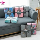 Blankets Glow Blanket 100% Polyester Throw Fluorescent Glow In The Dark Luminous Thin Fleece Flannel Blankets