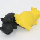 Natural rubber durable animal voice shape dog toy