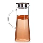 Hotsale High Boron Silicate Cold Water Pot Glass Teapot Cold Water Kettle