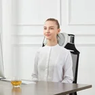 wholesale OEM cordless 3D Silicon Deep-kneading handheld Shiatsu portable neck Massage with heat