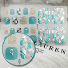 Beauty Nail Beauty Supplies Nail Tips False Transparent Natural Acrylic 500pcs Per Bag Clear Angel Quantity