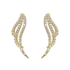 2019 Odm/Oem Fashion Earrings Earrings 925 Sterling Silver Zircon Stud Earrings With High Quality