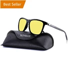 night vision driving aluminum sport sunglasses polarized sun glasses