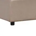 High Headboard New Color Linen Fabric King Modern Upholstered Bed Frame