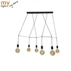 Indoor Adjustable Modern Nordic Pendant Lamp Glass Led