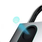 Aluminum alloy intelligent pure fingerprint keyless top security bulk iron padlocks