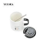 BPA Free 16oz Ceramic Coffee or Tea Mugs With Handgrip Dishwasher Safe