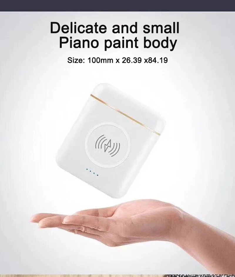 XT6 TWS 3 in 1 Stereo Wireless Bluetooth V4.2 Headphones with Charge Box Multi-functional Earphones 5200mAh power bank - ANKUX.COM
