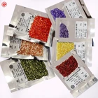 5A Golden color synthetic cz gems loose gemstone round shape 1000pcs package cubic zirconia