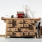 Furniture factory drawer-cabinet reproduction furniture antique reclaimed rustic wooden decorative cabinet