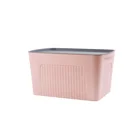 Wholesale Home Use Pink Multi Purpose Storage Container Plastic Storage Box